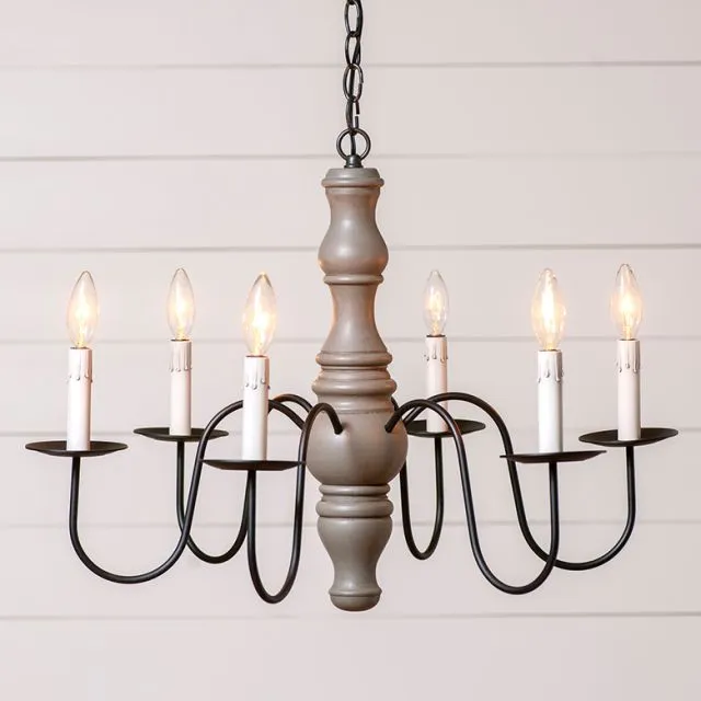 Gettysburg Chandelier in Earl Gray