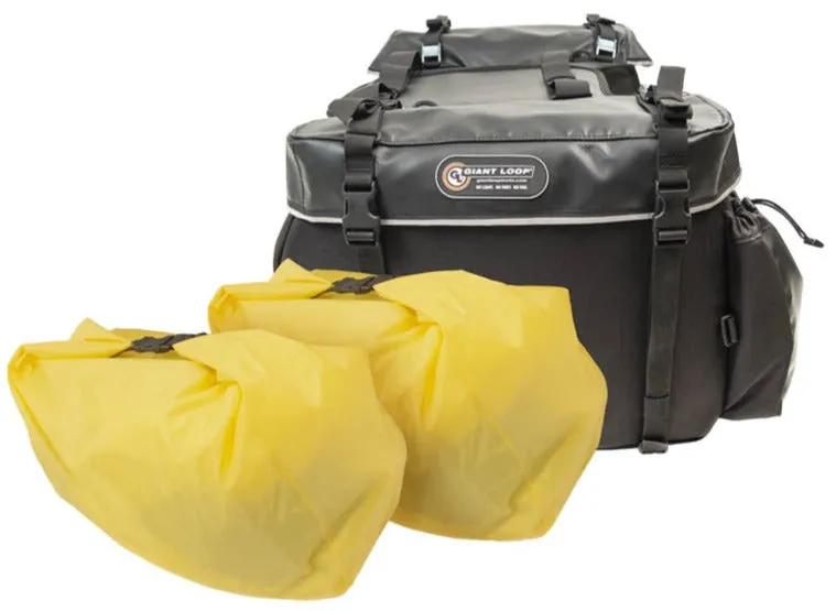 Giant Loop Siskiyou Panniers / Waterproof Soft Luggage for Motorcycles