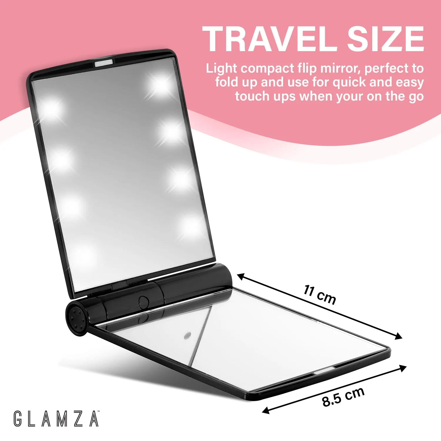 Glamza LED Makeup Mirror