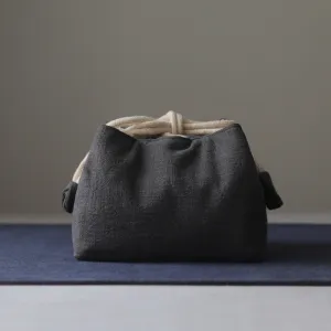 Gohobi Cotton Teaware Storage Travel Bag