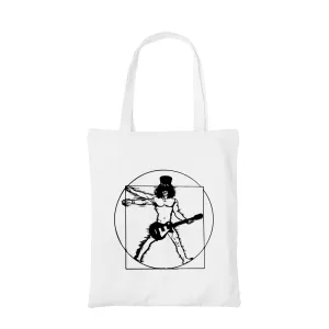 Guns N' Roses Tote Bag - Vitruvian Guitar Man