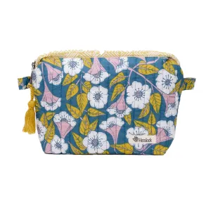 Handker Quilted Zipper Pouch: Evangeline