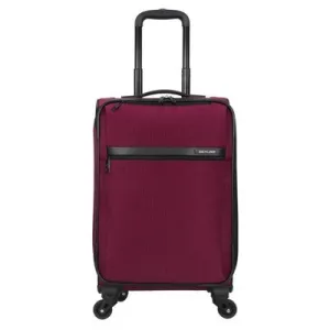 New - Skyline Softside Carry On Spinner Suitcase - Tawny Port