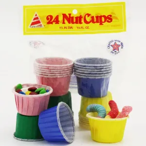 Paper Souffle Cups, 1.25 Oz  Assortments - 24 Cups/Bag