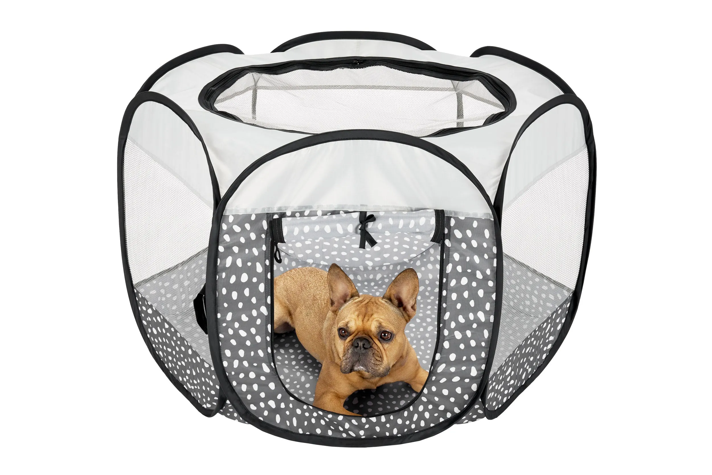 Portable Mesh Pet Playpen