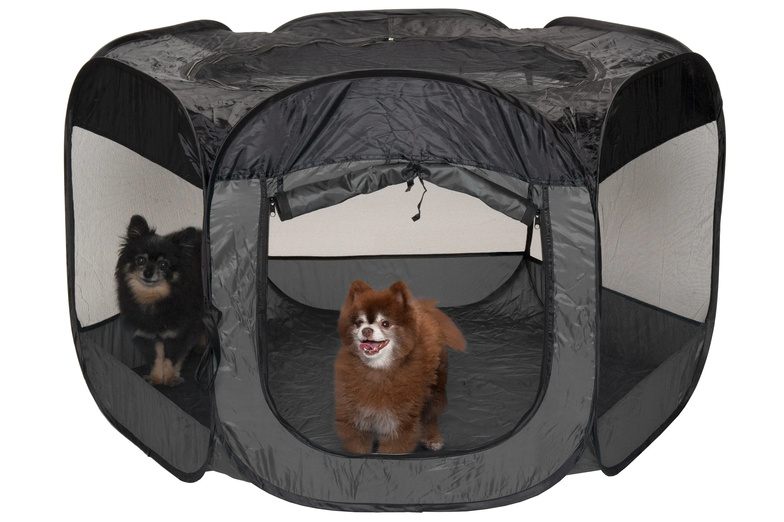 Portable Mesh Pet Playpen