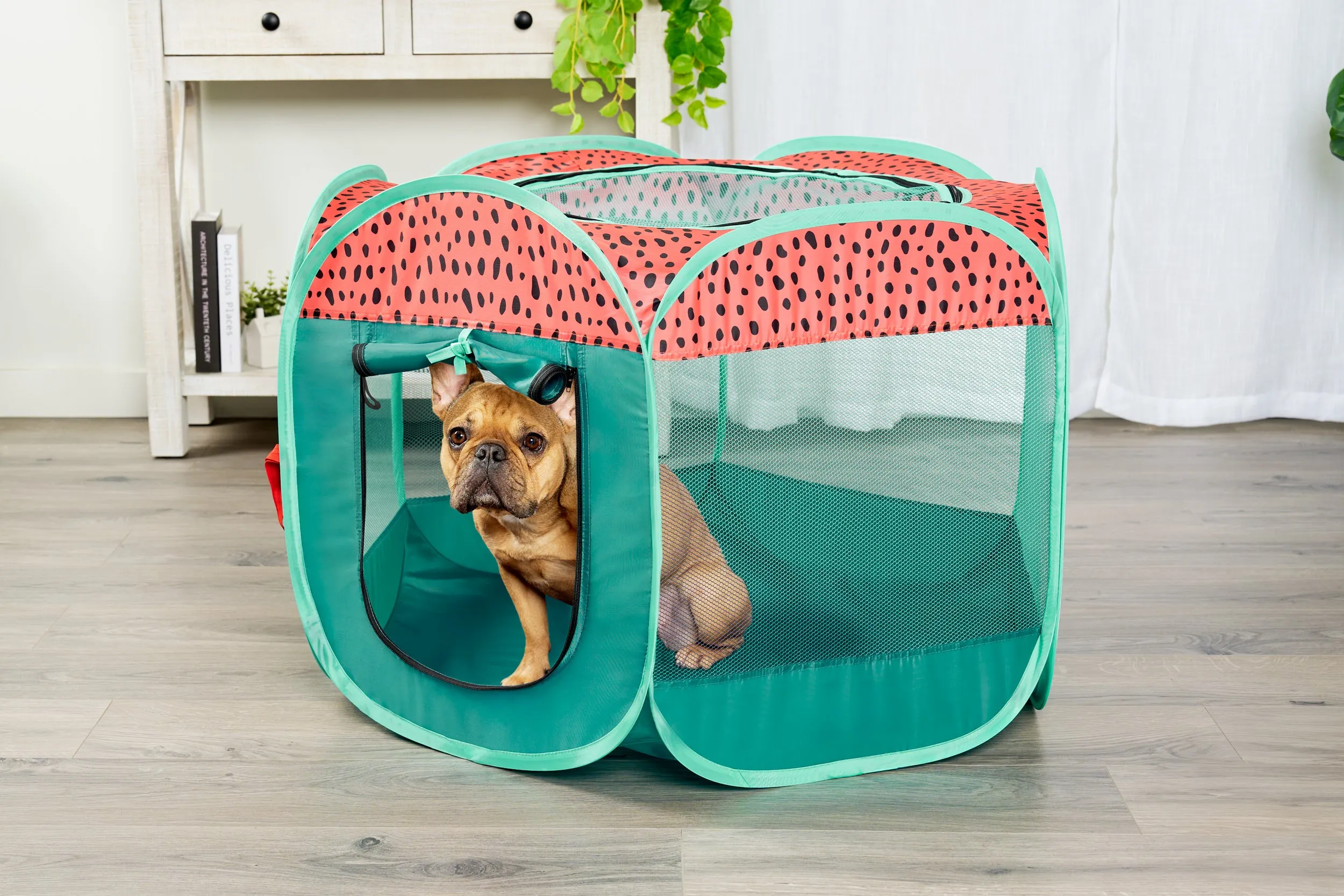 Portable Mesh Pet Playpen