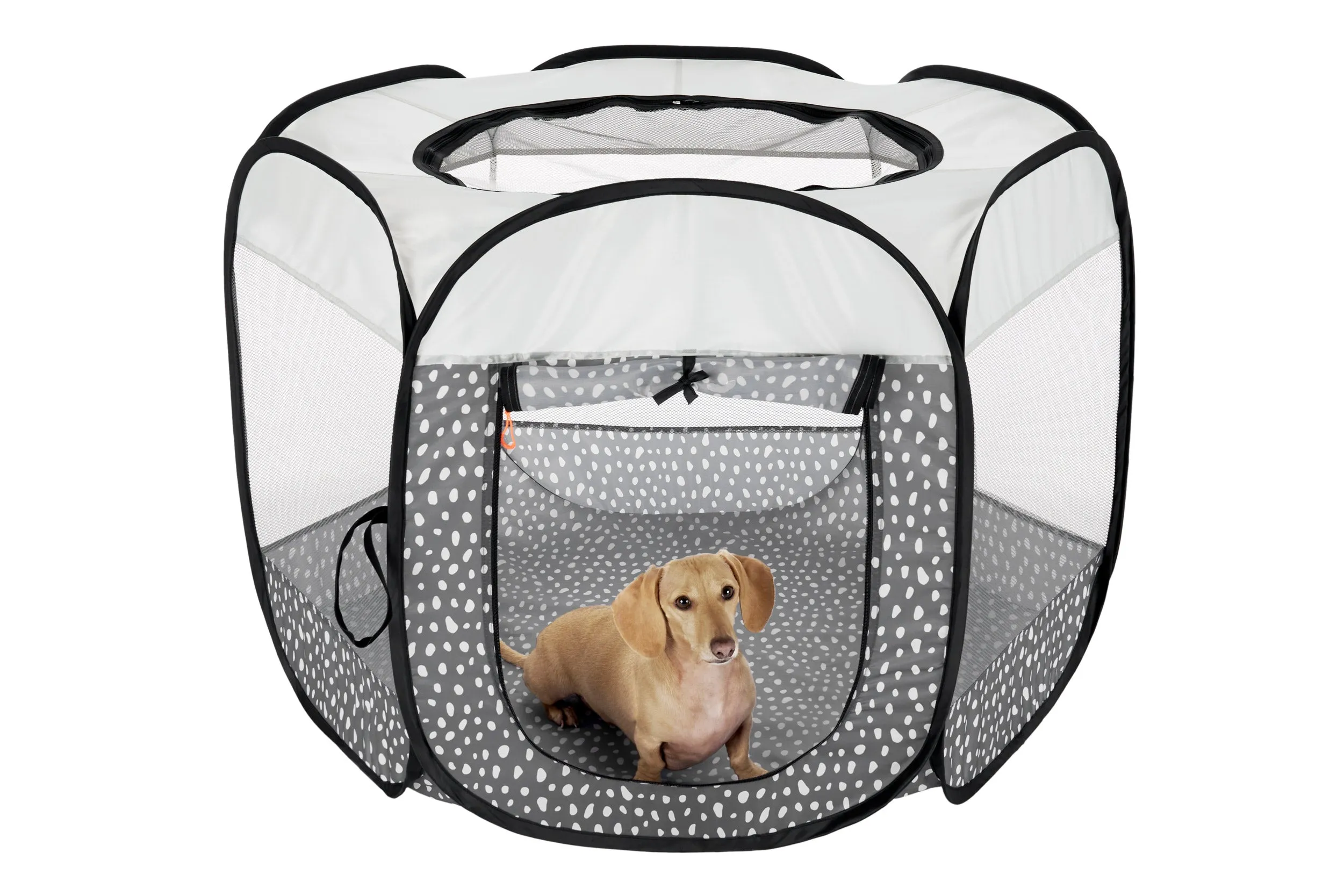 Portable Mesh Pet Playpen