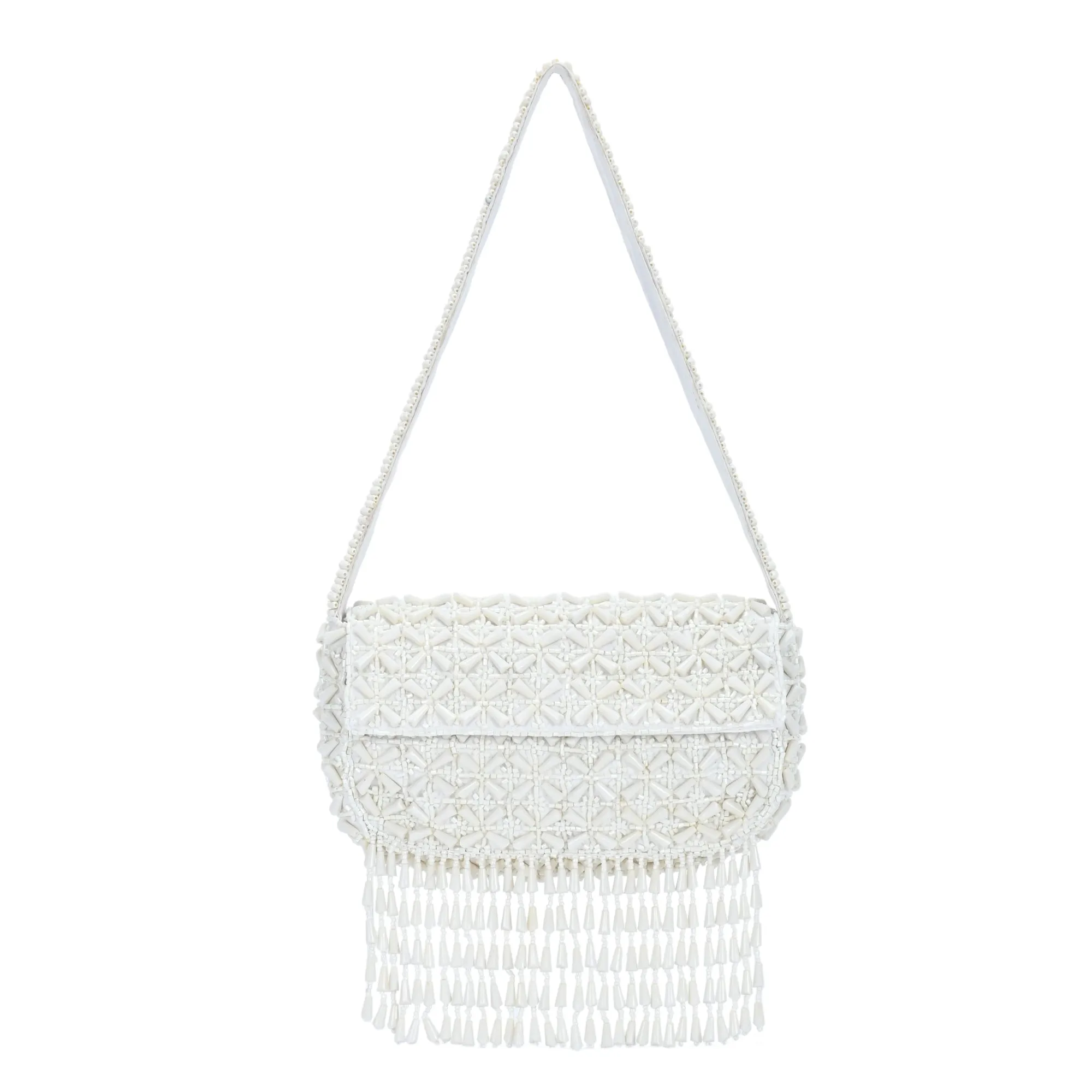 Rani Snap Bead Shoulder Bag