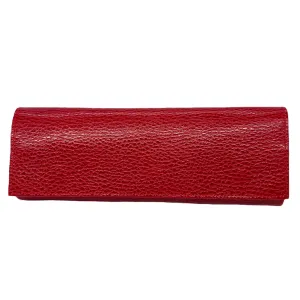 SMYTHSON OF BOND STREET Jewelry Travel Case - Red