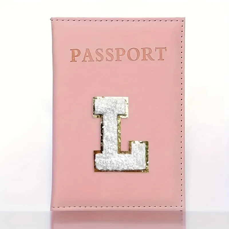 Stylish PU Leather Passport Cover  Essential Travel Accessory