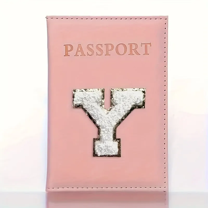 Stylish PU Leather Passport Cover  Essential Travel Accessory