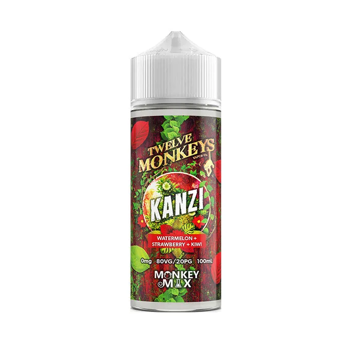 Twelve Monkeys Kanzi 100ml Shortfill E-Liquid