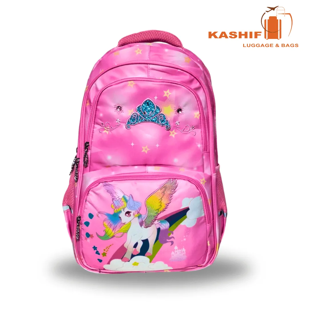 Unicorn Girls School Backpack Grade 7 to 8-GB086S