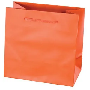 Valencia Matte Rope Handle Euro-Tote Shopping Bags - 9.0 x 3.5 x 7.0